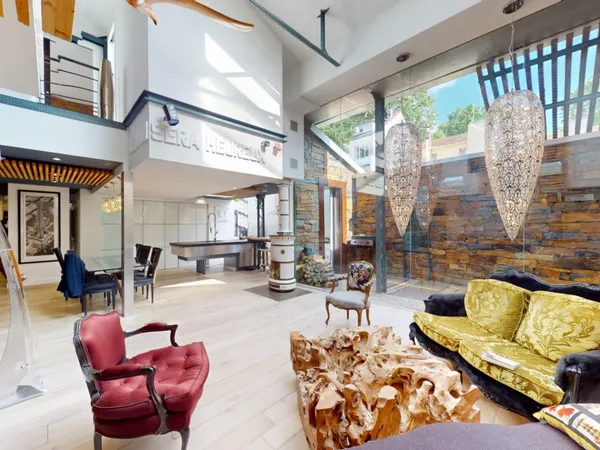 Superbe maison d'architecte à Pantin, avec patio et terrasse, e