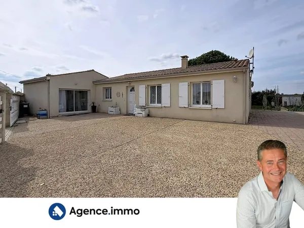Belle maison de plain pied sans mitoyenneté et vis à vis