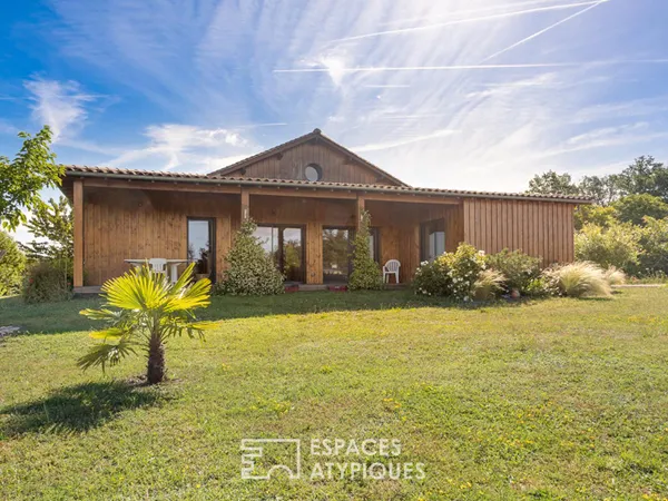 Maison contemporaine, excellence esthétique comme énergétique