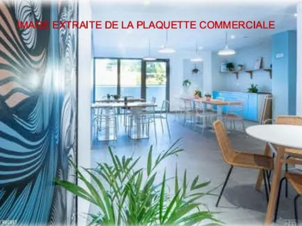 Studio 1 pièce 29 m²
