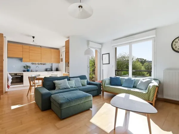 NANTERRE MONT-VALÉRIEN  DUPLEX DERNIER ÉTAGE  TERRASSE  VUE PARC  3 CHAMBRES