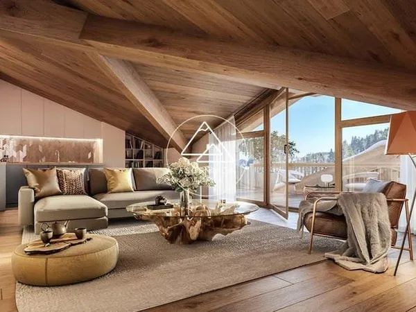Appartement neuf en duplex de 3 chambres et un coin nuit - Les Gets