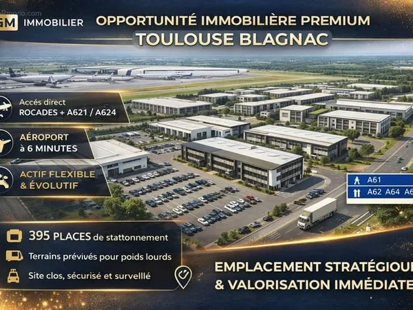 Ensemble Immobilier Stratégique à Toulouse-Blagnac