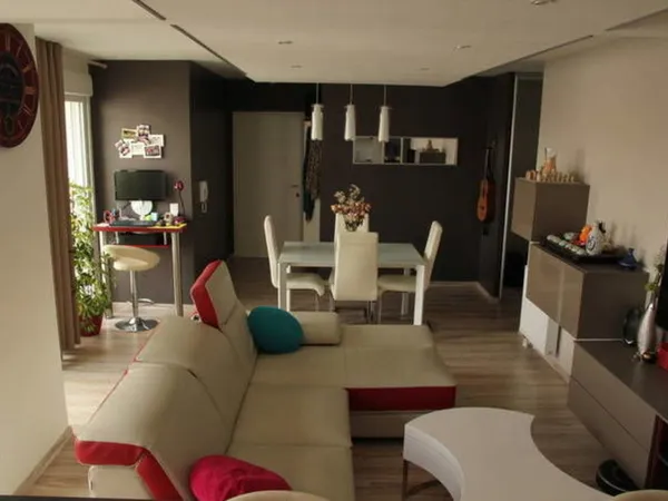 lumineux appart 3 pièces de 58m² en rez de jardin