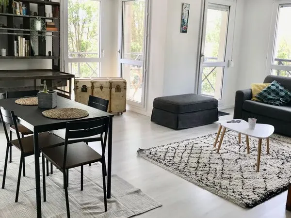 Appartement meublé 3 pièces - 63 m² - Évry-Courcouronnes
