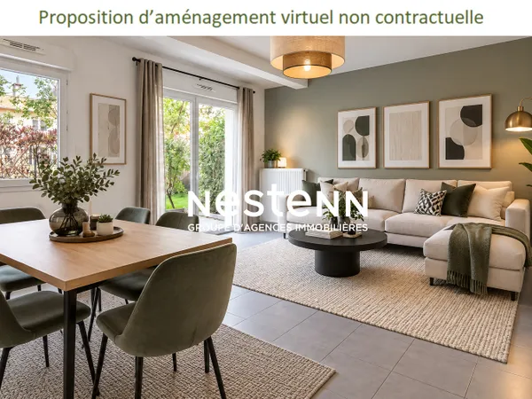 A VENDRE - Villeneuve Tolosane - Appartement T3 avec terrasse et 2 places de parking
