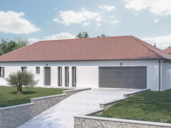 Terrain + maison 132 m²