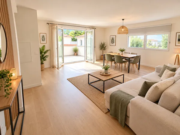 ROUFFIAC-TOLOSAN T3 70 M² TERRASSE 22 M² RÉSIDENCE INTIMISTE ET SÉCURISÉE