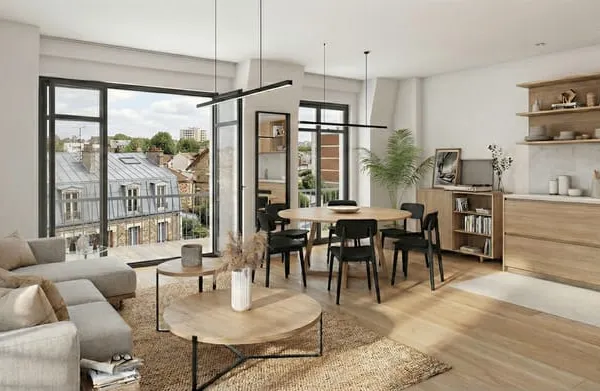Appartement 3 pièces 66 m²