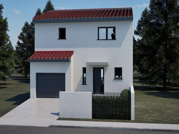Terrain + maison 80 m²