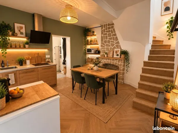 Maison 4 pièces | 70 m² habitables | Commerces et transports à proximité
