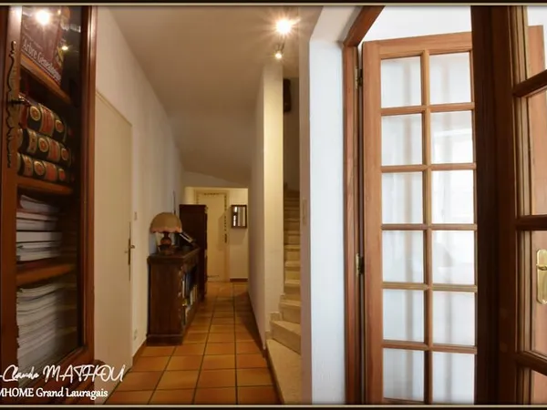 A vendre - Maison de village T7 204 m2 avec un terrain 840 m2 et 2 garages
