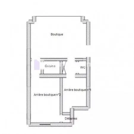 Local commercial 37 m²