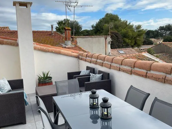 Appartement t4 en bail mobilité avec terrasse Tropezienne