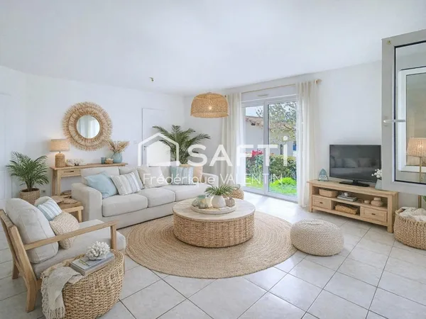 Garidech Maison de plain-pied , jardin et garage.