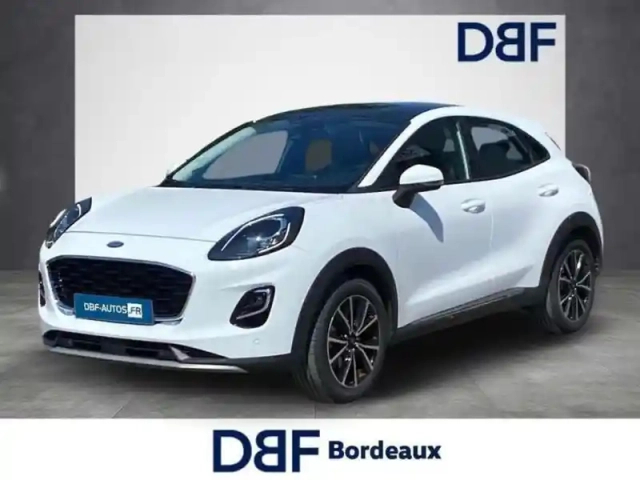 Ford Puma 1.0 flexifuel 125 ch mhev s&amp;s bvm6 titanium