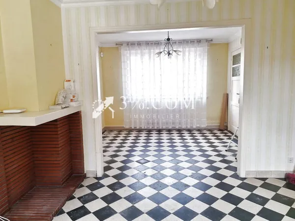 3%.COM-Mons-en-Baroeul, maison 67m2, 2 chambres, jardin, ca