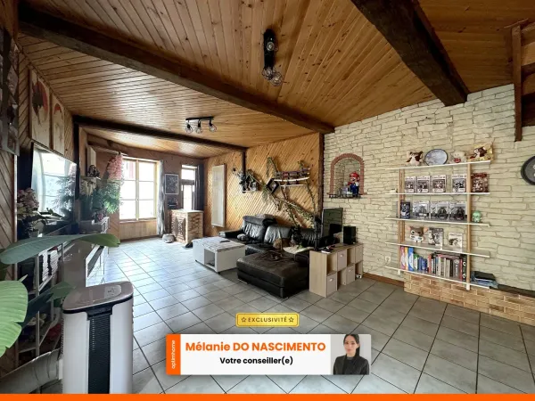 Maison de bourg 90m² 4 pièces à Maringues