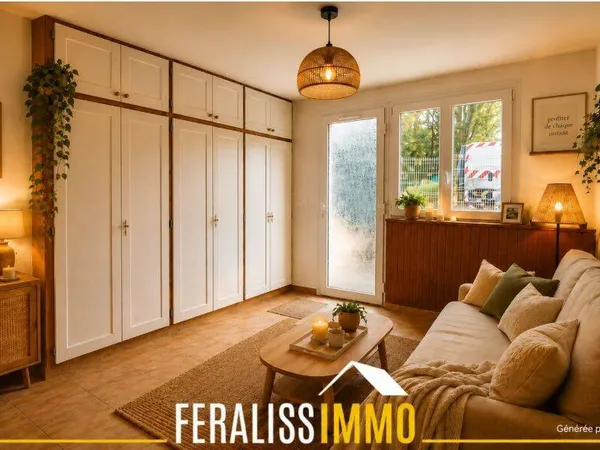 Studio 1 pièce 24 m²