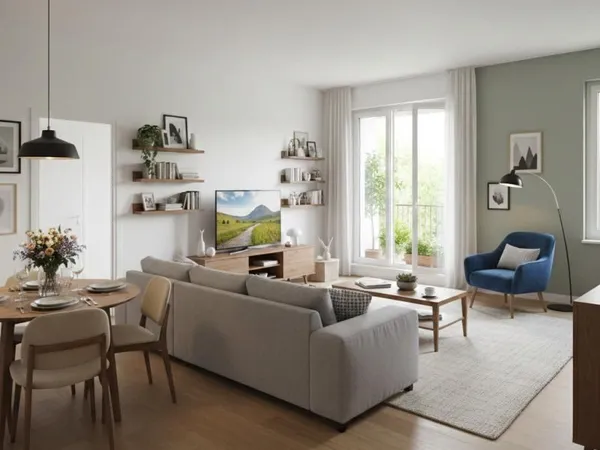 Appartement 1 pièce 35 m²