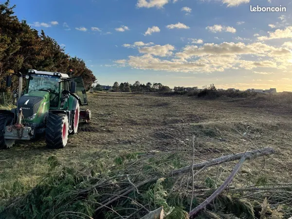 À vendre terrain de loisirs dans les dunes