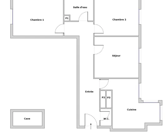 Achat Appartement T4 72 m2 Villeurbanne Cusset
