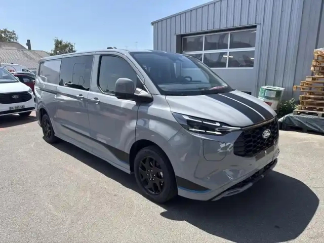 Ford Custom transit  fg 320 l2h1 2.5 duratec 232ch hybride recheargeable cabine approfondie sport cvt — photo 3