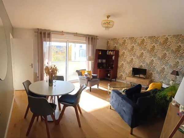 🏡 SAINT-MALO - T3 MEUBLÉ DE 70 m² AVEC BALCON ET PARKING - BAIL MOBILITÉ