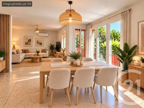 Appartement 4 pièces 73 m²