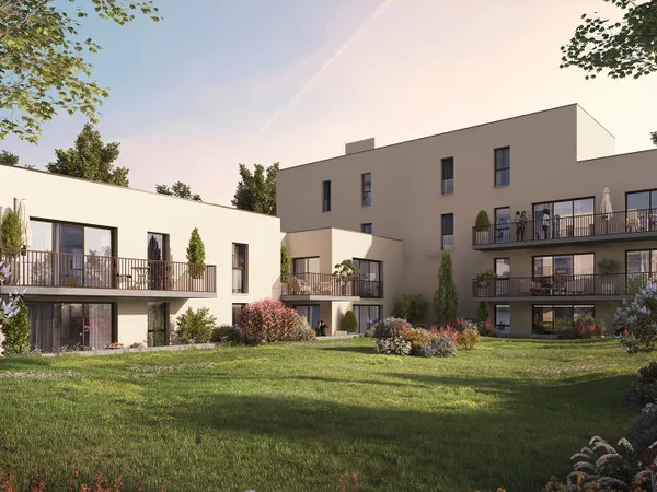 Ensemble résidentiel comprenant 32 appartements de standing répartis sur 3 bâtiments.