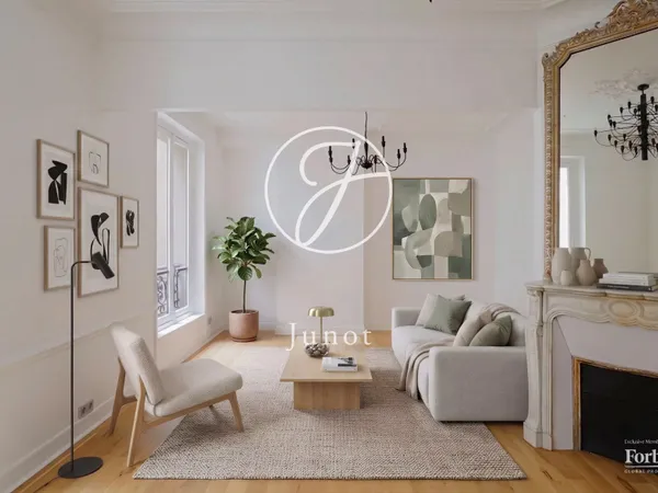 Paris 7e - MUSÉE D'ORSAY - Appartement - 3 pièces - 56,58m² Carrez - 57,13m² au sol - 2 / 3 Chambres