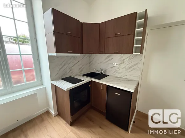Studio 1 pièce 18 m²