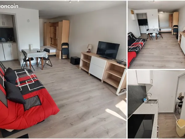 T1 bis 34 m² - Excellent état - DPE C - 300 m du centre