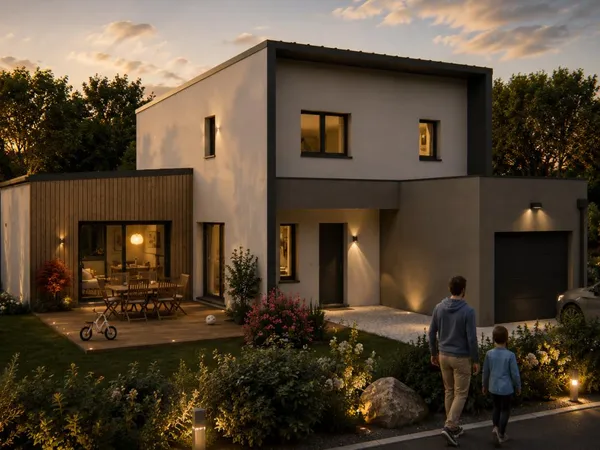 Terrain + maison 127 m²