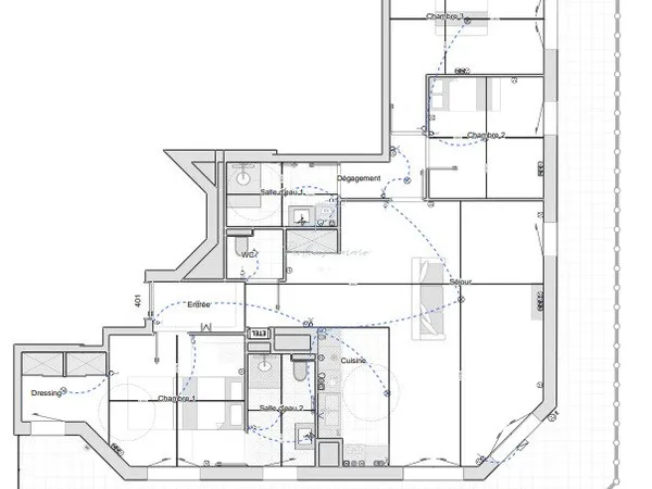 À Vendre - La Garenne-Colombes appartement 5 pièces