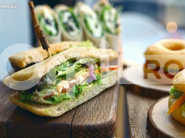 Fonds de commerce snack, bureaux 60 m²