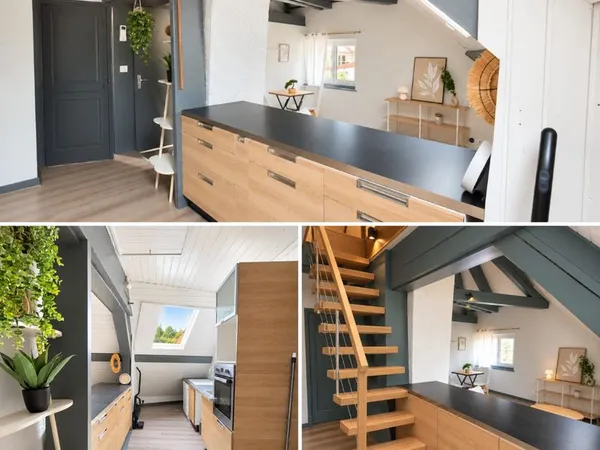 🏡 T3 MEUBLÉ - Idéal JEUNE COUPLE OU PARENT SOLO