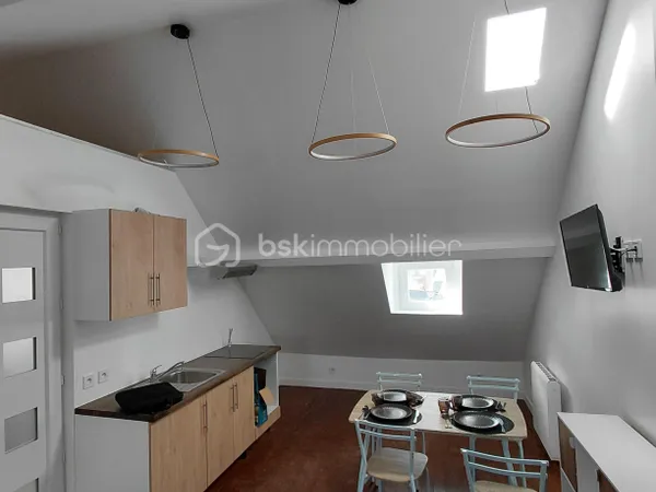 Studio 1 pièce 18 m²