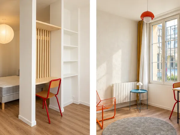 Studio meublé de 22 m² entièrement rénové - Bordeaux Saint-Genès