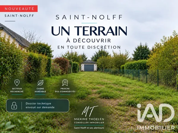 Terrain 380 m²