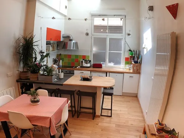 Loft meublé - 53 m² - Hyper-centre - Proche gare et tramways