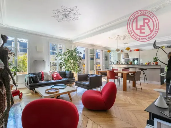 Vends t4 - 106.28 m² - Paris 3Ème