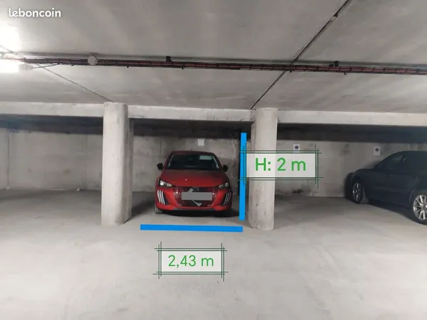 Location parking sécurisé Compans caffarelli