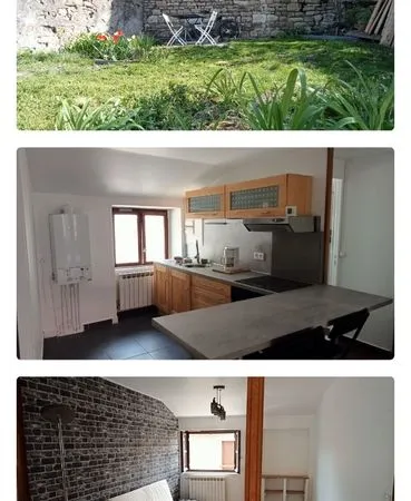 Appartement T2 meublé avec jardin privatif proche du centre ville