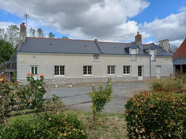 Brain sur Allonnes - Maison à vendre, 85 m² avec jardin