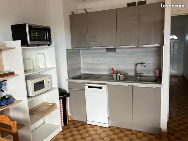 Appartement Location Le Barcarès 2p 30m² 540€