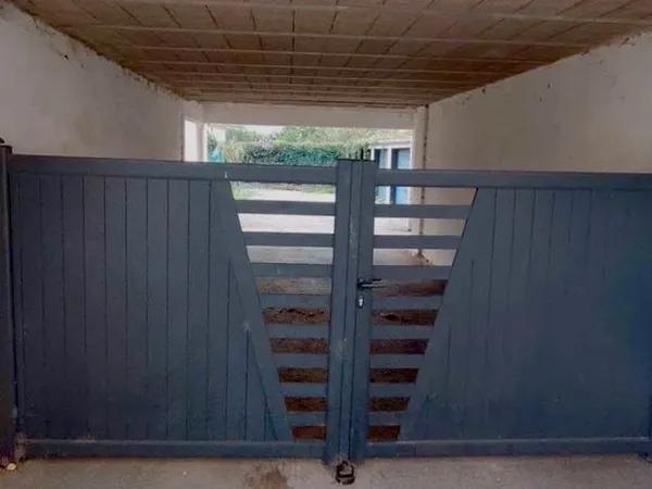 Garage securisé avec portail