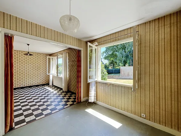 Maison 2 chambres, sous-sol et jardin - 66m² - Inzinzac-Lochrist