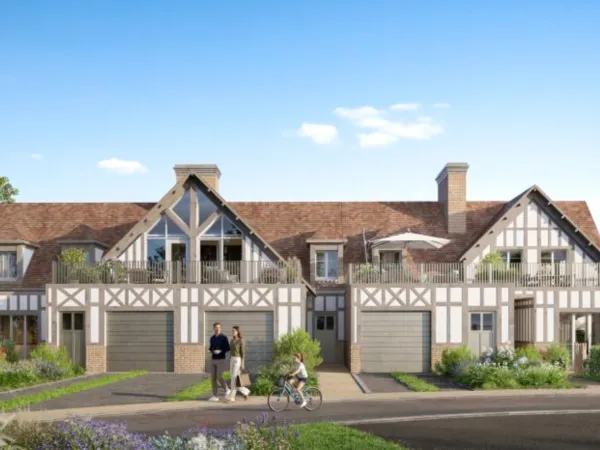 BEAUMONT-EN-AUGE - Appartement neuf T3 avec grande terrasse dans un environnement d'exception