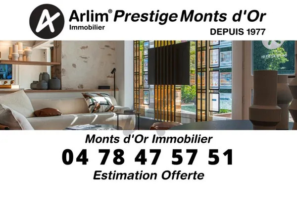 Vends maison - 300 m² - 8 pièces, 6 chambres - Collonges-au-Mont-d'Or 69660